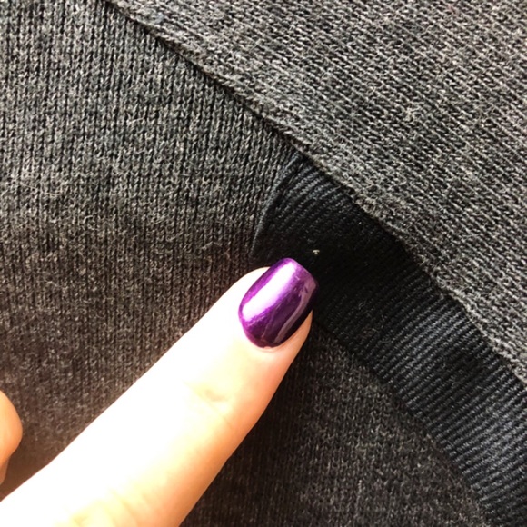 Nike Golf Dri-Fit Large Dark Grey & Black Pullover - Picture 7 of 7